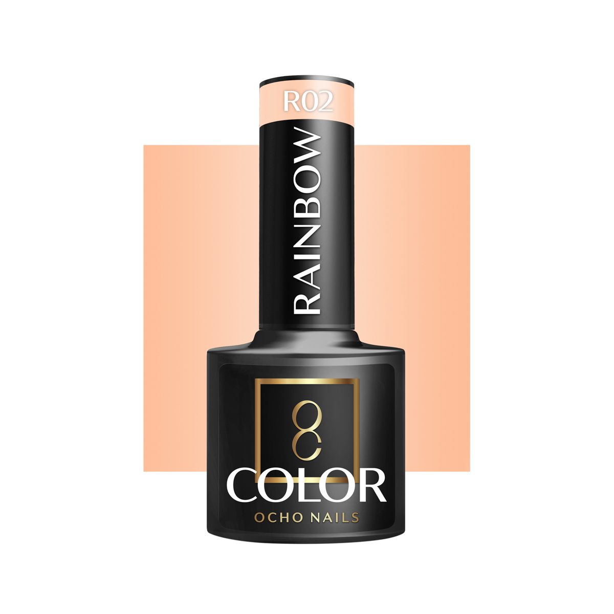 OCHO NAILS hybridilakka R02 RAINBOW 5 ml OCHO NAILS hybridilakka R02 RAINBOW 5 ml