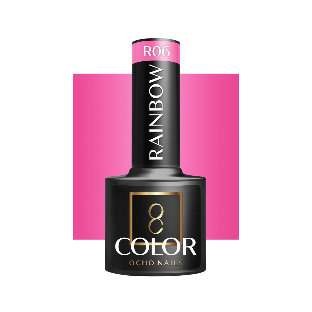 OCHO NAILS hybridilakka R06 RAINBOW 5 ml OCHO NAILS hybridilakka R06 RAINBOW 5 ml