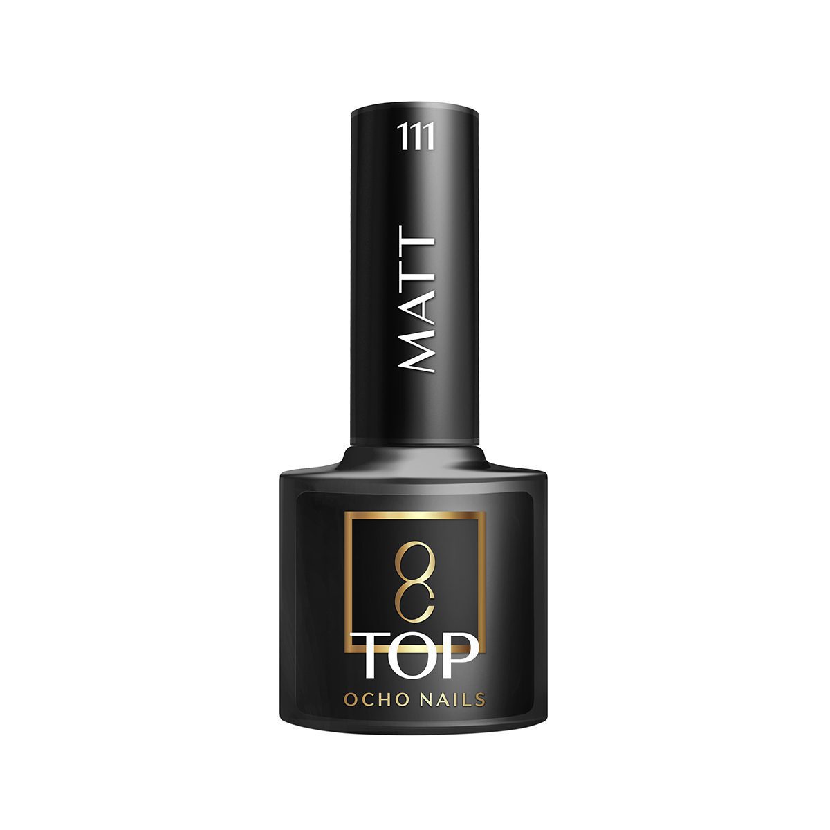 OCHO NAILS Matt No Wipe 111 hybridi geelipäällyslakka 5 ml OCHO NAILS Matt No Wipe 111 hybridi geelipäällyslakka 5 ml