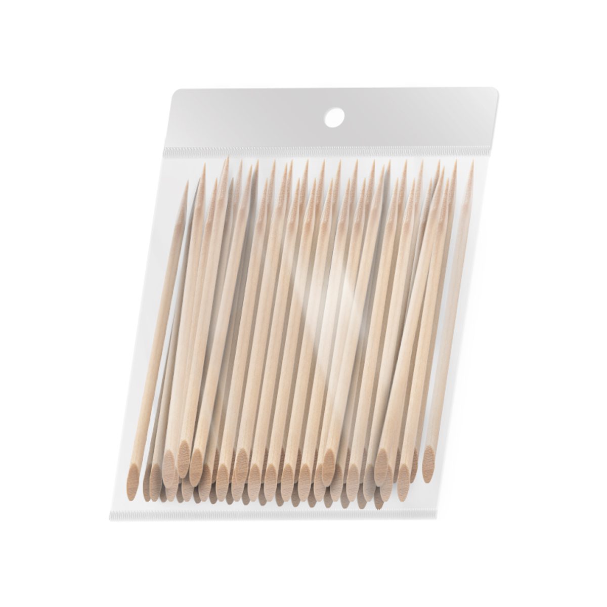 OCHO NAILS Puiset kynsinauhatikut 11,5 cm, 100 kpl OCHO NAILS Puiset kynsinauhatikut 11,5 cm, 100 kpl