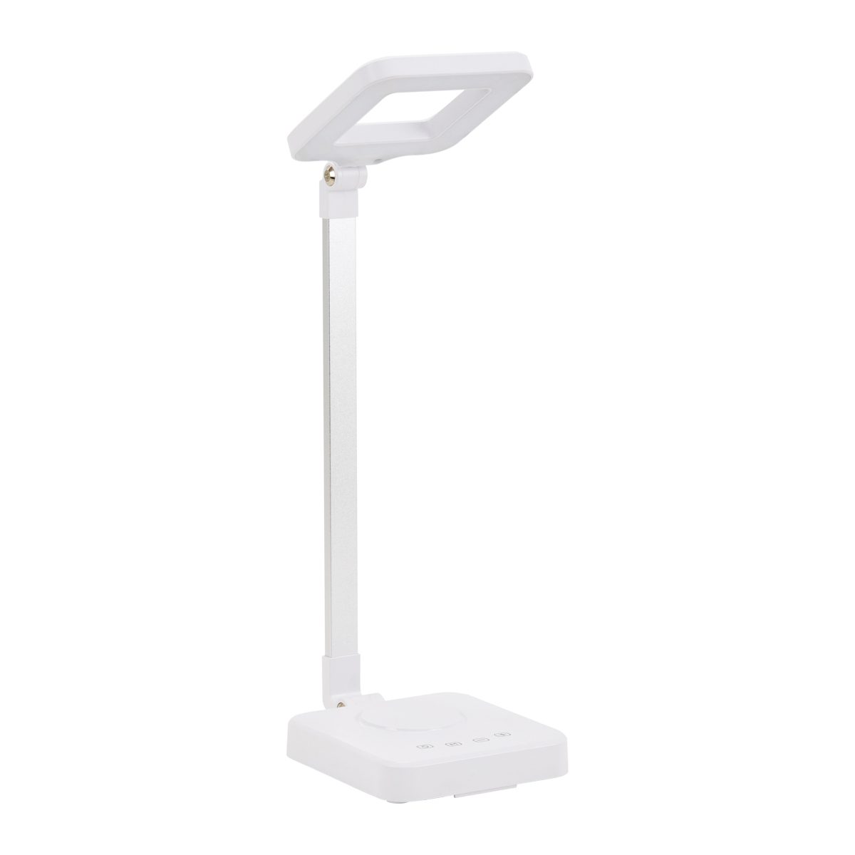 Pöytävalaisin Elegante LED Square 804, valkoinen Pöytävalaisin Elegante LED Square 804, valkoinen