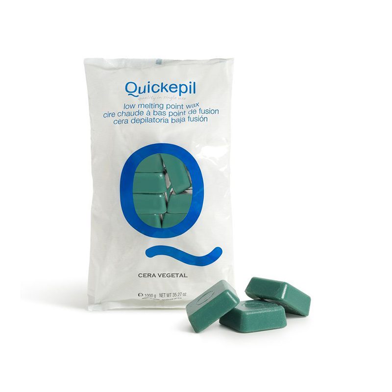 QUICKEPIL ihokarvanpoistovaha 1 KG, vihreä QUICKEPIL ihokarvanpoistovaha 1 KG, vihreä