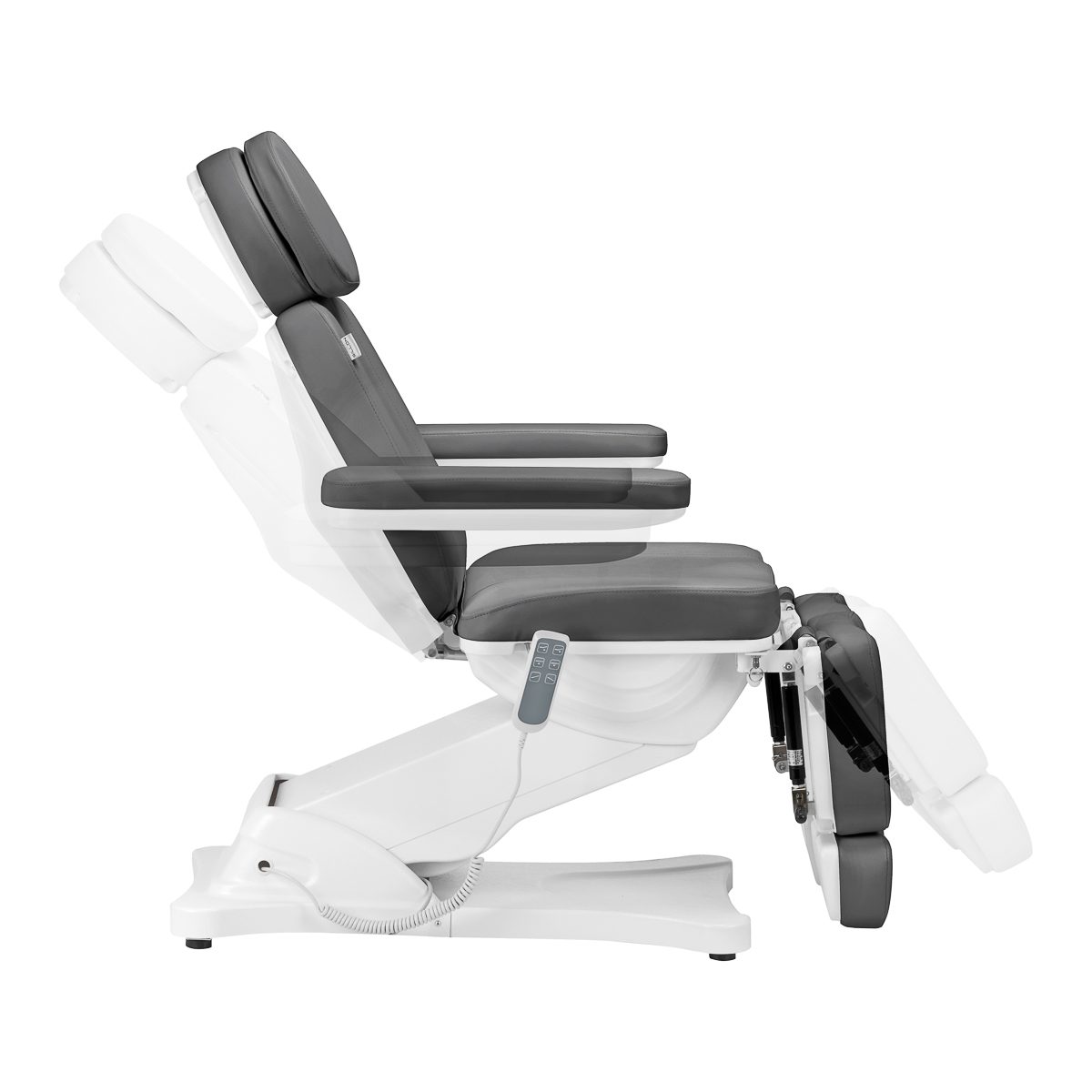 Sillon Classic sähköinen jalkahoitotuoli, 3 moottoria, harmaa Sillon Classic sähköinen jalkahoitotuoli, 3 moottoria, harmaa