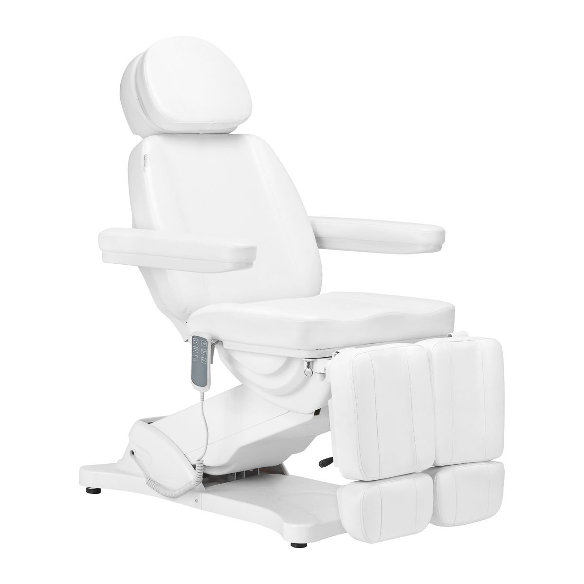 Sillon Classic sähköinen jalkahoitotuoli, 3 moottoria, valkoinen Sillon Classic sähköinen jalkahoitotuoli, 3 moottoria, valkoinen
