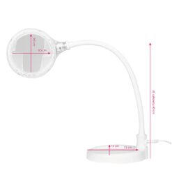 Suurennusvalaisin ELEGANTE 2014-2R 30 LED SMD 5D Johto kynsiviilan käsiosalle MARATHON MH24