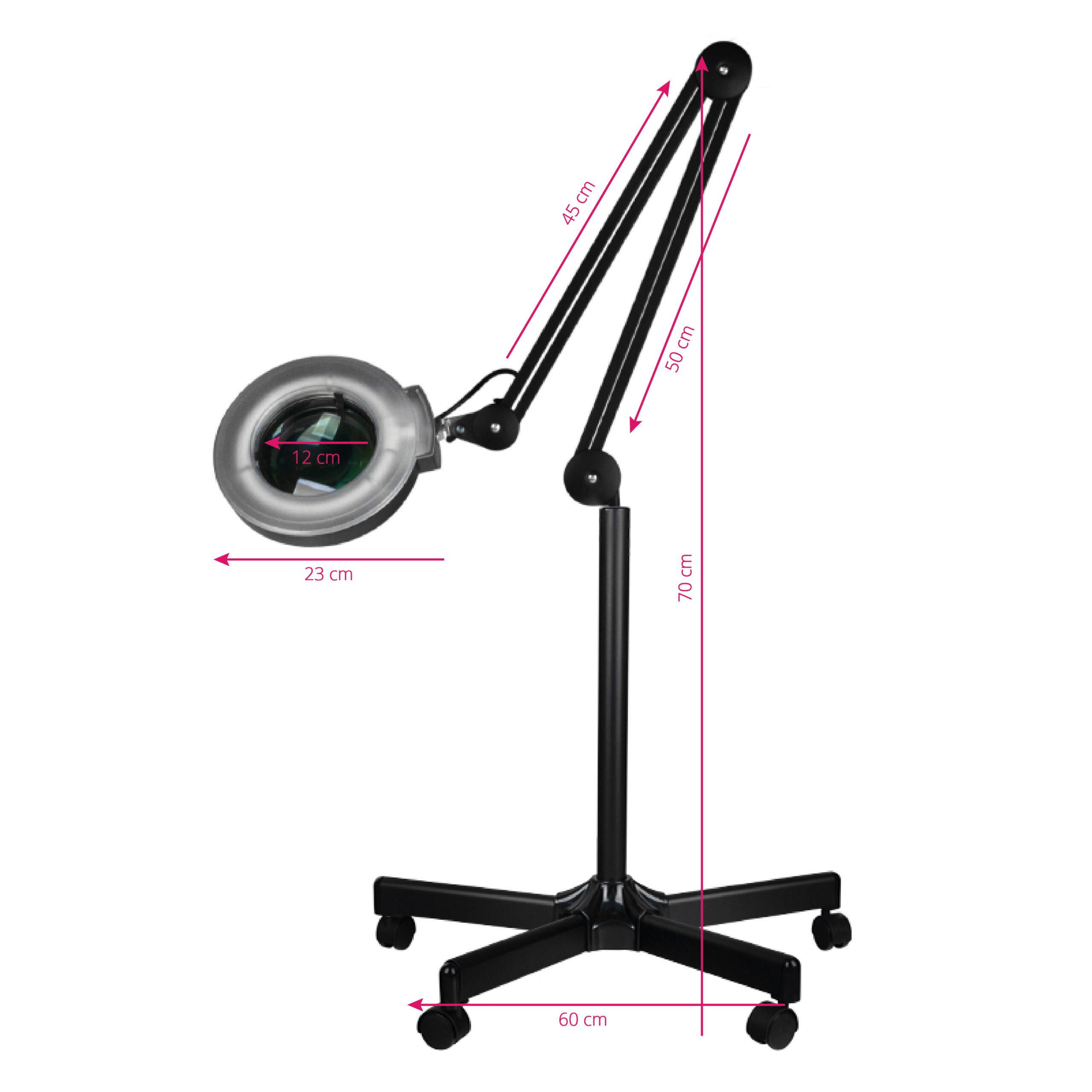 Suurennusvalaisin S5 LED + jalusta, musta Suurennusvalaisin S5 LED + jalusta, musta