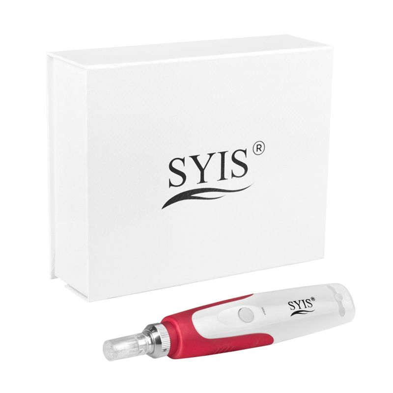 SYIS – Mikroneulauskynä 03 WHITE-RED SYIS – Mikroneulauskynä 03 WHITE-RED