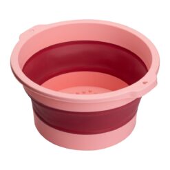 Taitettava pinkki pedikyyrikulho Taitettava pinkki pedikyyrikulho