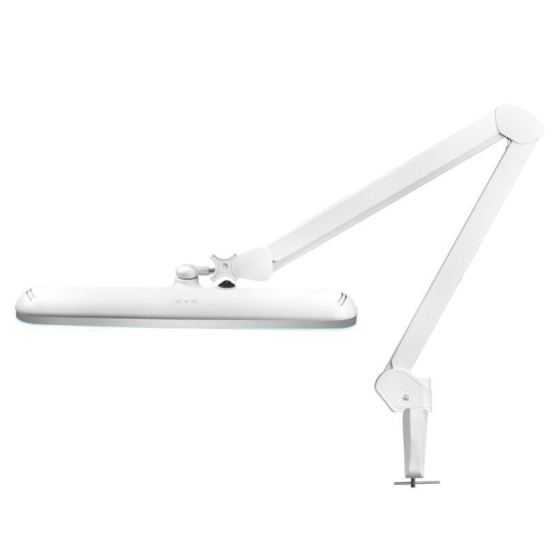 Työpöytävalaisin LED ELEGANTE 801-L, ruuvipuristin kiinnike ja valon voimakkuuden säätö Työpöytävalaisin LED ELEGANTE 801-L, ruuvipuristin kiinnike ja valon voimakkuuden säätö