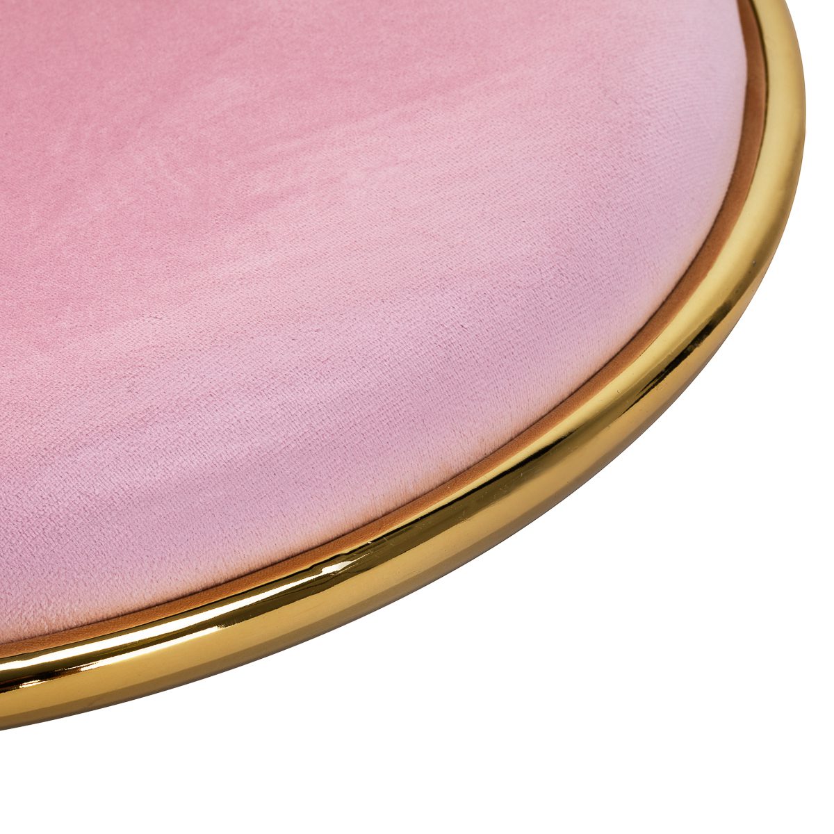 Kääntyvä asiakastuoli QS-GW01G sametti pinkki Kääntyvä asiakastuoli QS-GW01G sametti pinkki
