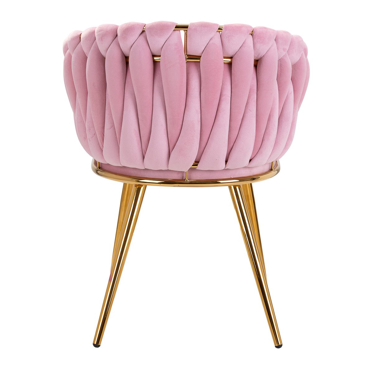 Asiakastuoli QS-GW06G sametti pinkki Asiakastuoli QS-GW06G sametti pinkki