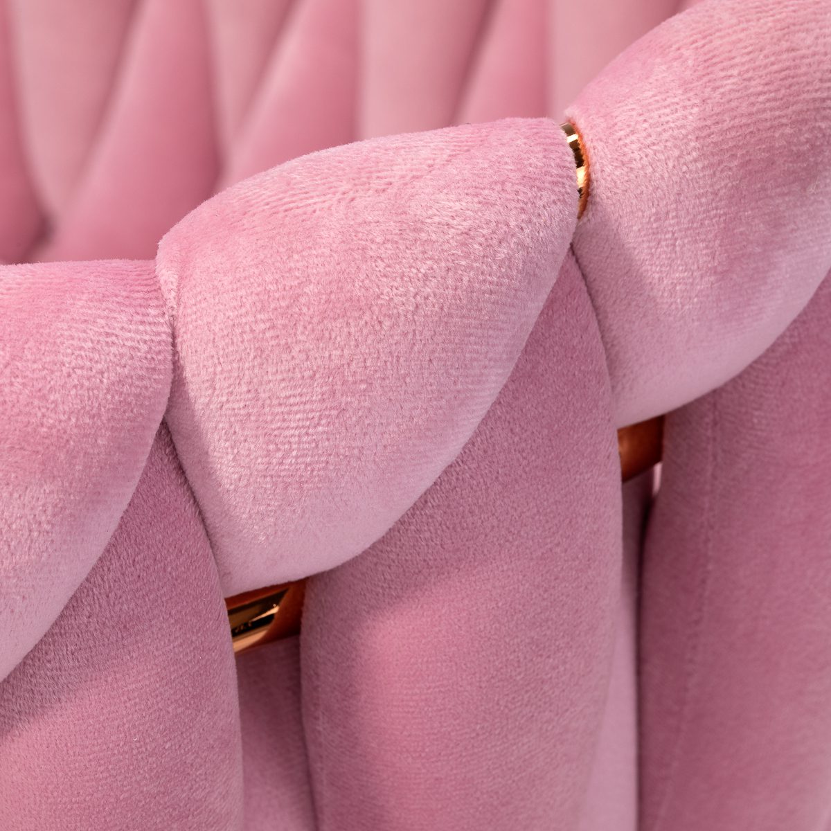 Asiakastuoli QS-GW06G sametti pinkki Asiakastuoli QS-GW06G sametti pinkki