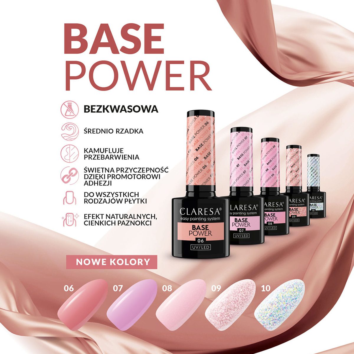 Claresa Base Power 06, 5g Claresa Base Power 06, 5g