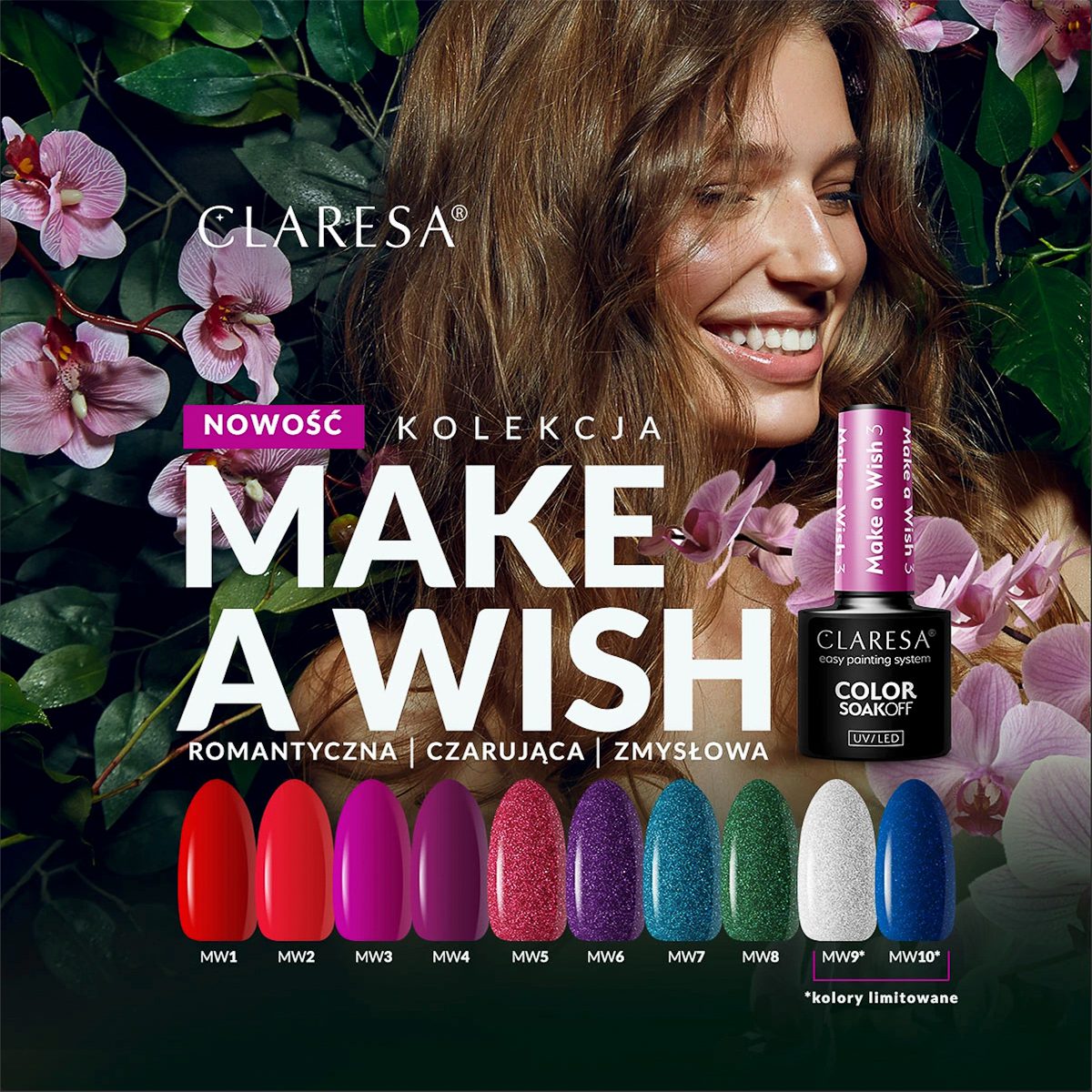 CLARESA Make a wish 6 hybridilakka, 5 ml CLARESA Make a wish 6 hybridilakka, 5 ml