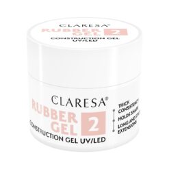 CLARESA RUBBER GEL 2, 45g rakennusgeeli CLARESA RUBBER GEL 2, 45g rakennusgeeli