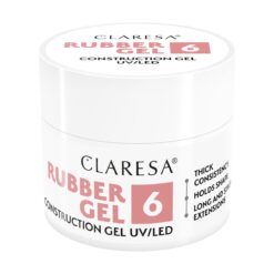 CLARESA RUBBER GEL 6, 45g rakennusgeeli CLARESA RUBBER GEL 6, 45g rakennusgeeli