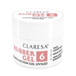 CLARESA RUBBER GEL 6, 90g rakennusgeeli CLARESA RUBBER GEL 6, 90g rakennusgeeli