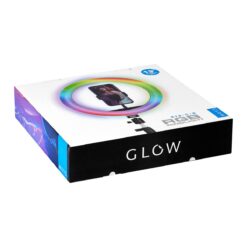 GLOW 13 tuuman RGB BSC-rengasvalo, jossa on jalusta, 10 W GLOW 13 tuuman RGB BSC-rengasvalo, jossa on jalusta, 10 W