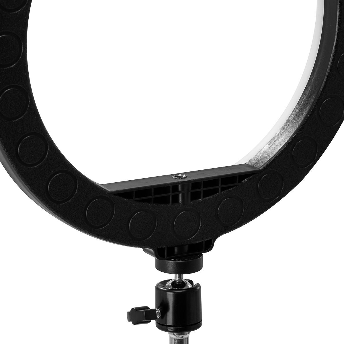 GLOW rengasvalo 10″ bsc 10W jalustalla GLOW rengasvalo 10" bsc 10W jalustalla