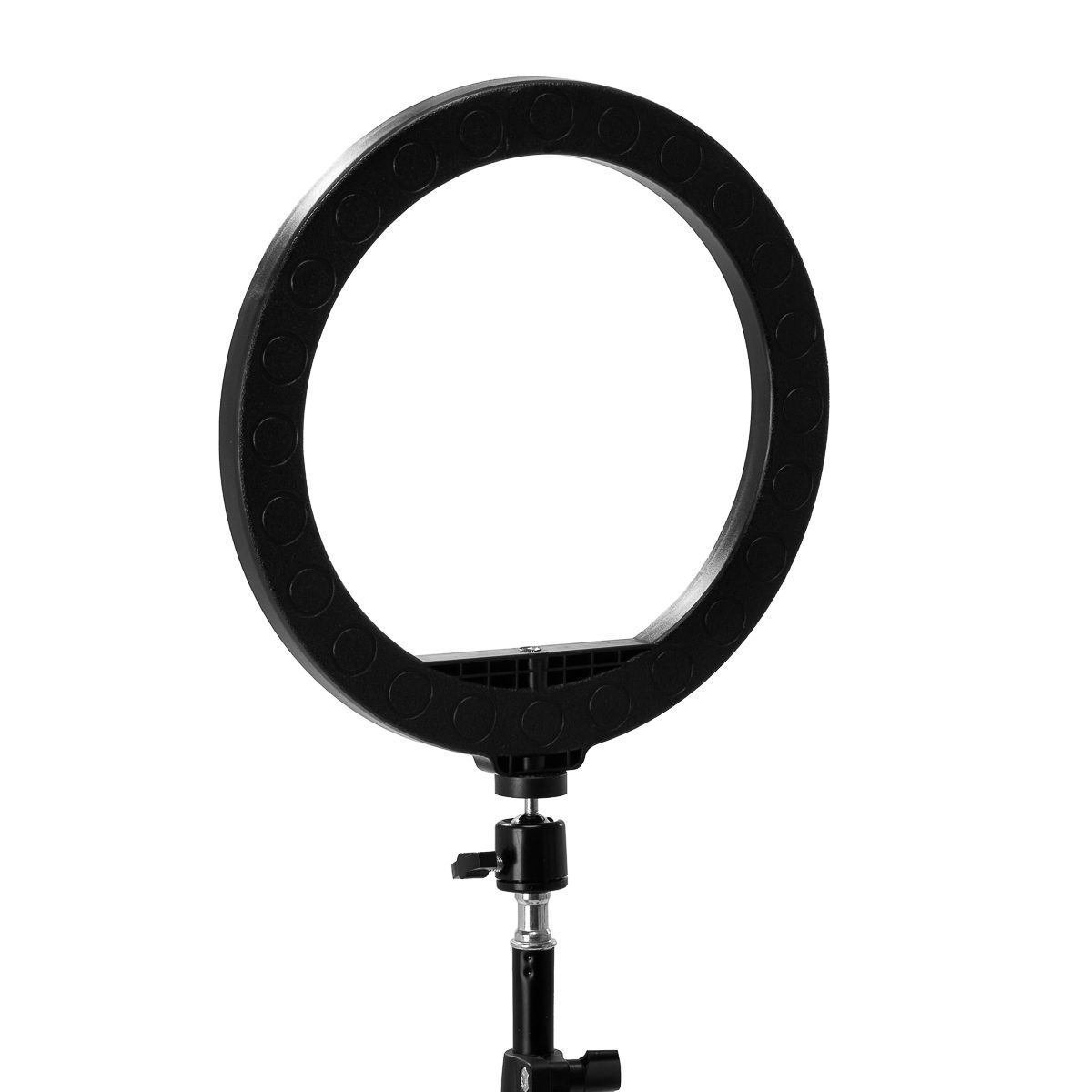 GLOW rengasvalo 10″ bsc 10W jalustalla GLOW rengasvalo 10" bsc 10W jalustalla