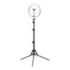 GLOW rengasvalo 18″ bsc 45W jalustalla GLOW 13 tuuman RGB BSC-rengasvalo, jossa on jalusta, 10 W