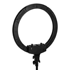 GLOW rengasvalo 18″ RGB bsc 45W jalustalla GLOW rengasvalo 18" RGB bsc 45W jalustalla