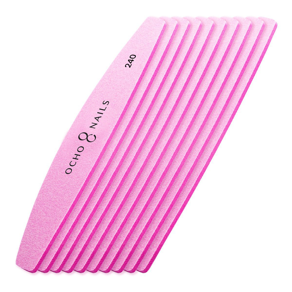 Ocho Nails kynsiviilan vaihdettava hiomapaperi 240 grit 10 kpl Ocho Nails kynsiviilan vaihdettava hiomapaperi 240 grit 10 kpl