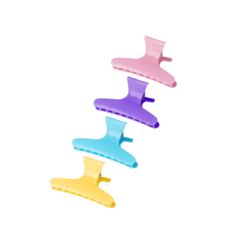 Perhosklipsit E-47 12 kpl 8,2 cm, värivalikoima Perhosklipsit E-47 12 kpl 8,2 cm, värivalikoima