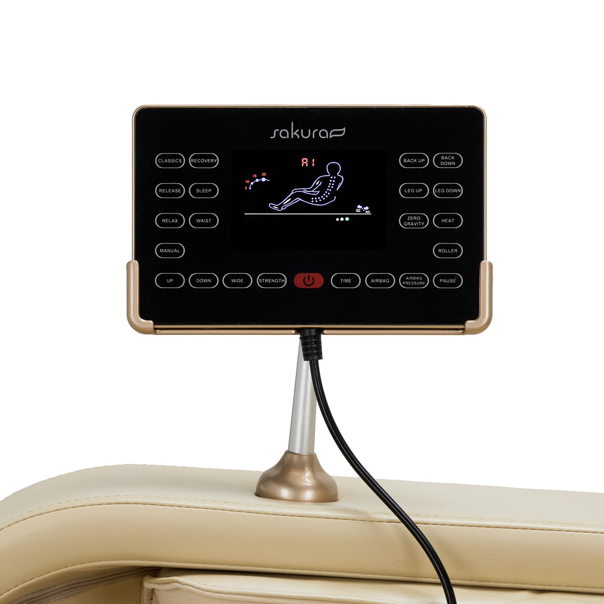 Sakura Comfort Plus 806 hierontatuoli, beige Sakura Comfort Plus 806 hierontatuoli, beige