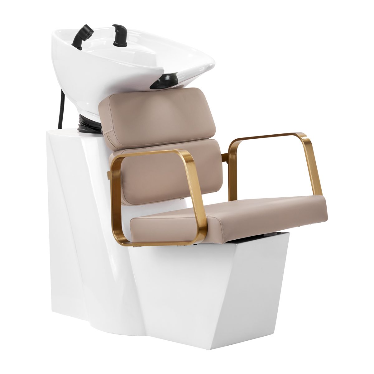 Kampaamon pesupaikka Porto BM beige/musta Kampaamon pesupaikka Porto BM beige/musta