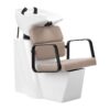 Kampaamon pesupaikka Porto BM beige/musta Kampaamon pesupaikka Porto musta-beige