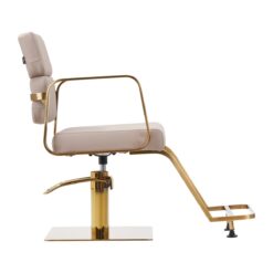 Kampaamotuoli Porto GM beige/kulta Kampaamotuoli Porto GM beige/kulta