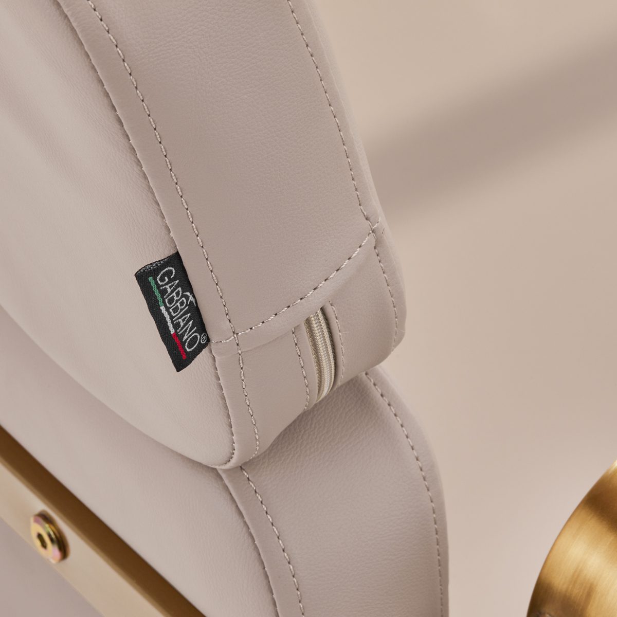 Kampaamotuoli Porto GM beige/kulta Kampaamotuoli Porto GM beige/kulta