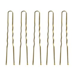 Hiuskiinnikkeet E-57 – 120 kpl, 5,6 cm, kullanväriset Hiuskiinnikkeet E-57 – 120 kpl, 5,6 cm, kullanväriset