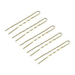 Hiuskiinnikkeet E-57 – 120 kpl, 5,6 cm, kullanväriset Hiuskiinnikkeet E-57 – 120 kpl, 5,6 cm, kullanväriset