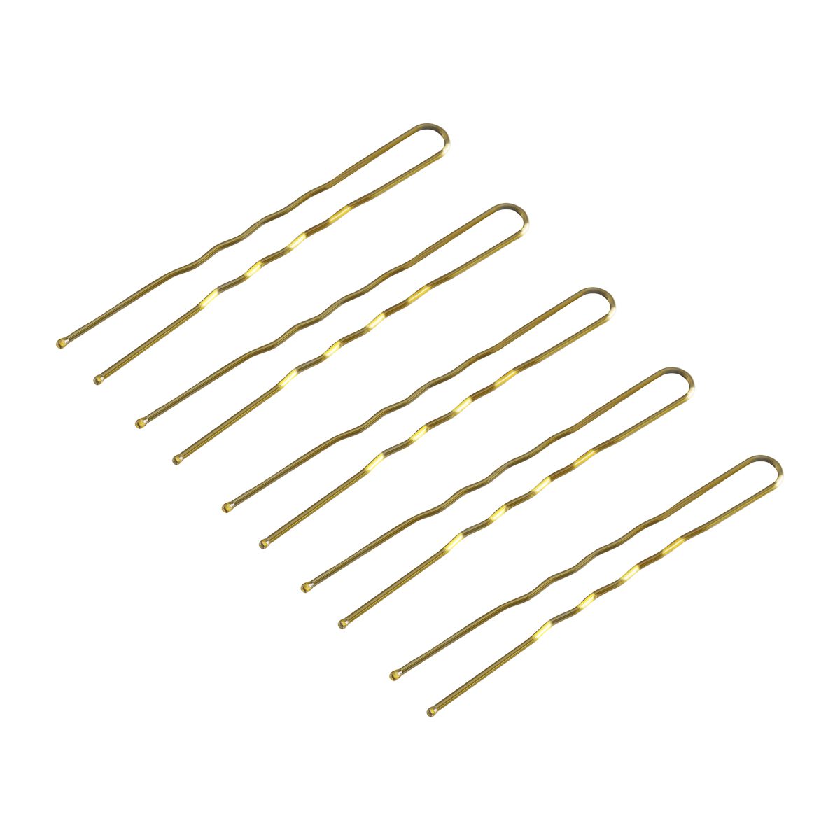 Hiuskiinnikkeet E-57 – 120 kpl, 5,6 cm, kullanväriset Hiuskiinnikkeet E-57 – 120 kpl, 5,6 cm, kullanväriset