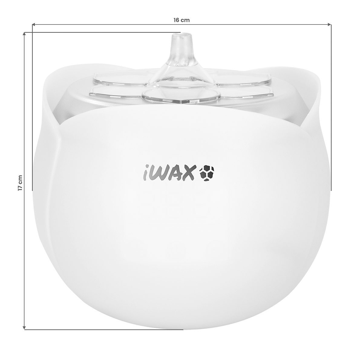 iWax Flower Vahalämmitin, valkoinen iWax Flower Vahalämmitin, valkoinen