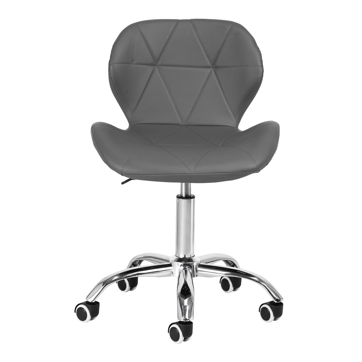 Kosmetologin jakkara QS-06, harmaa Kosmetologin jakkara QS-06, harmaa