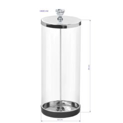 Lasisäiliö työkalujen desinfiointiin 1400 ML Lasisäiliö työkalujen desinfiointiin 1400 ML