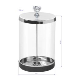 Lasisäiliö työkalujen desinfiointiin 750 ML Lasisäiliö työkalujen desinfiointiin 750 ML