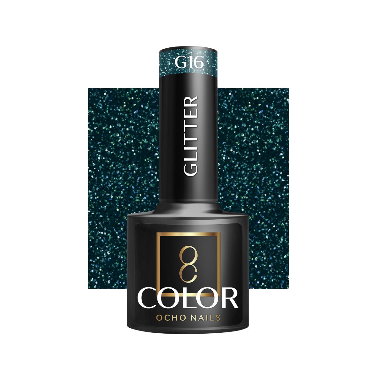 OCHO NAILS Hybridilakka Glitter G16 – 5 g OCHO NAILS Hybridilakka Glitter G16 – 5 g