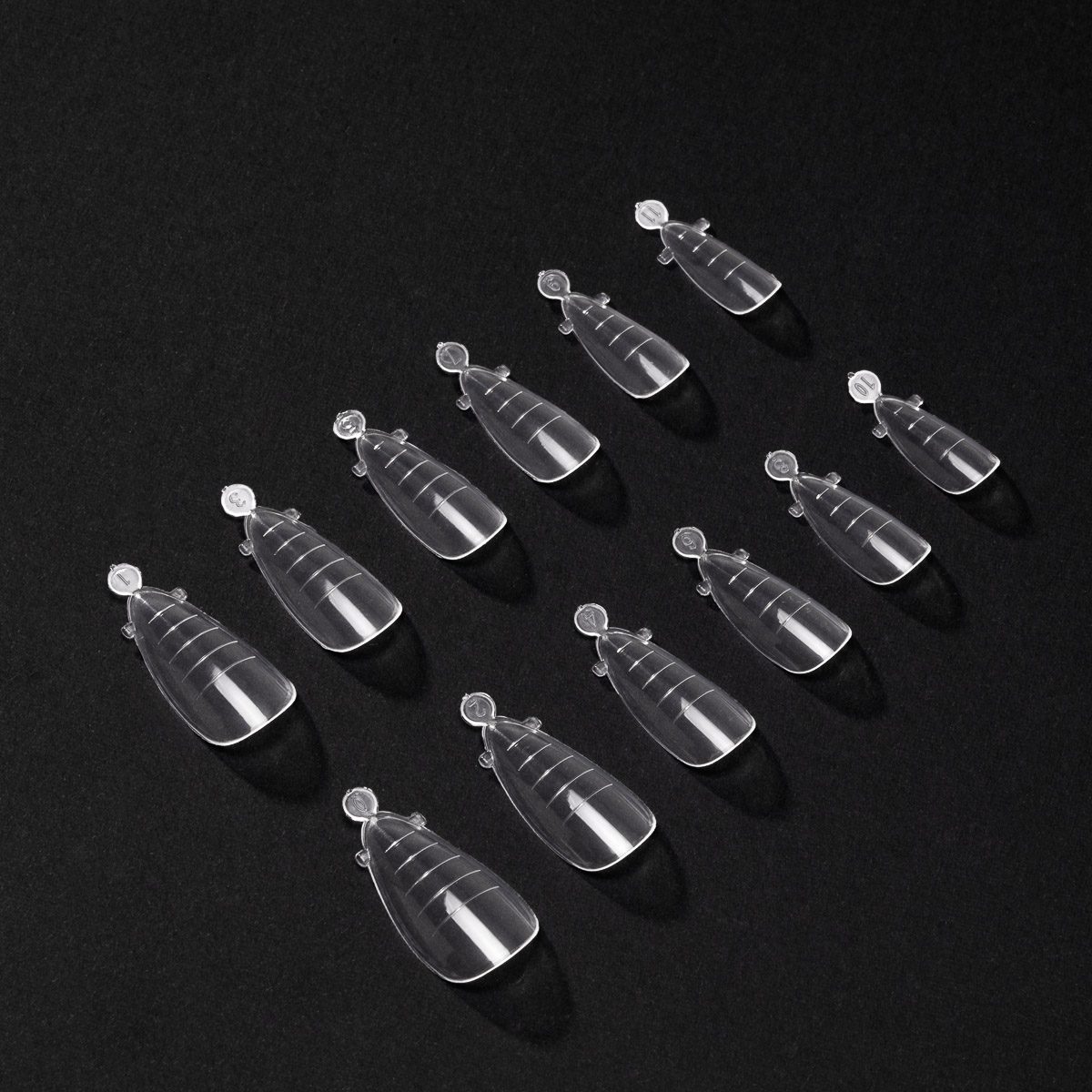 OCHO NAILS mantelimuotoiset tekokynnet 120 kpl OCHO NAILS mantelimuotoiset tekokynnet 120 kpl