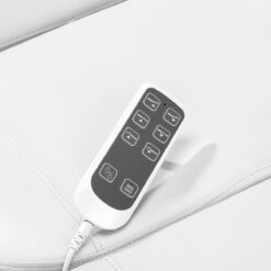 CLARESA Top Milky 5g SILLON Luxury sähkököinen hoitotuoli – jalkaohjaus, valkoinen.