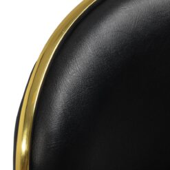 Työtuoli selkänojalla Q-4599G, musta Työtuoli selkänojalla Q-4599G, musta