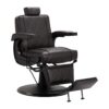 Parturituoli Bruno, grafiitinharmaa, mustalla rungolla Hair System parturituoli BM88066B, ruskea, musta runko
