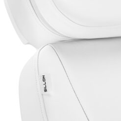 CLARESA Top Milky 5g SILLON Luxury sähkököinen hoitotuoli – jalkaohjaus, valkoinen.