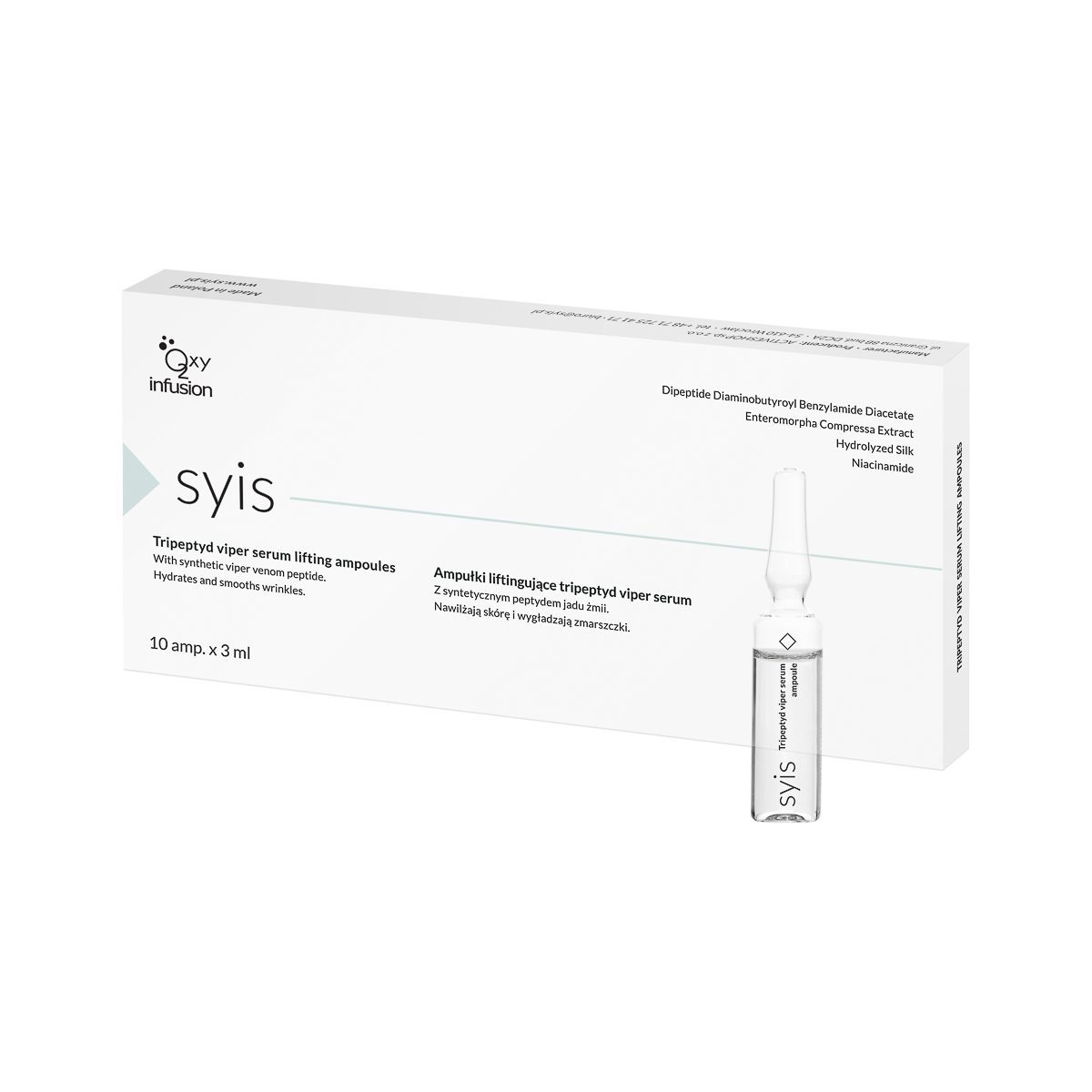 Syis tripeptidi kyykäärme seerumin ampullit 10 x 3 ml Syis tripeptidi kyykäärme seerumin ampullit 10 x 3 ml