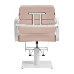 Kampaamotuoli Porto, valkoinen–beige Kampaamotuoli Porto, valkoinen–beige