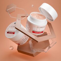 CLARESA HARD&EASY RAKENNUSGEELI Light Beige 45g CLARESA HARD&EASY RAKENNUSGEELI Light Beige 45g