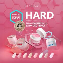 CLARESA HARD&EASY RAKENNUSGEELI Panna Cotta 45g CLARESA HARD&EASY RAKENNUSGEELI Panna Cotta 45g